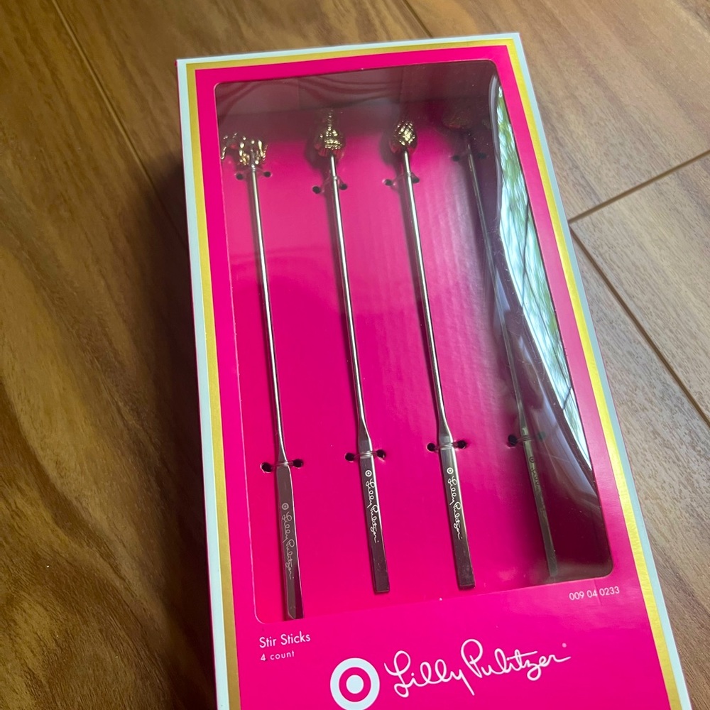 Lilly Pulitzer for Target drink stirrers
